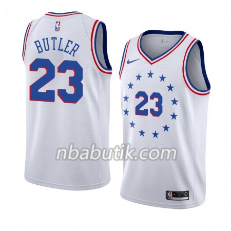 NBA Mænd Trøje Philadelphia 76ers Jimmy Butler 23 2018-19 Nike Hvid Swingman NBA Mænd Trøje Philadelphia 76ers Jimmy Butler 23 2018-19 Nike Hvid Swingman
